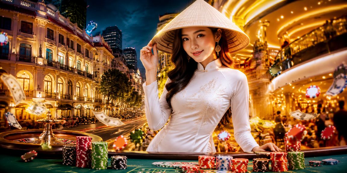 Người phụ nữ đội nón lá Hà Nội nhận cashback bonus từ nền tảng giải trí trực tuyến